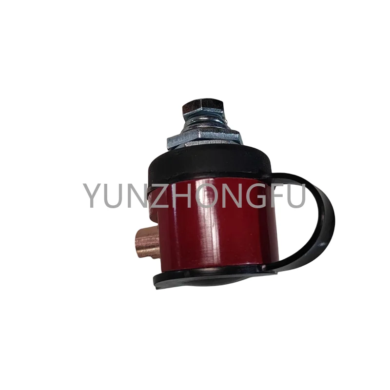 Generator terminal block, welding machine output pile head cable socket terminal block EDZ-50 red black with cover