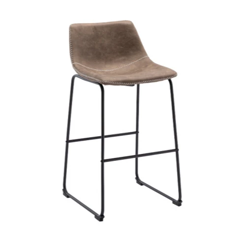 

Современный барный стул с металлическим каркасом, промышленный стул для ресторана, стул для кухонного острова, коммерческая мебель