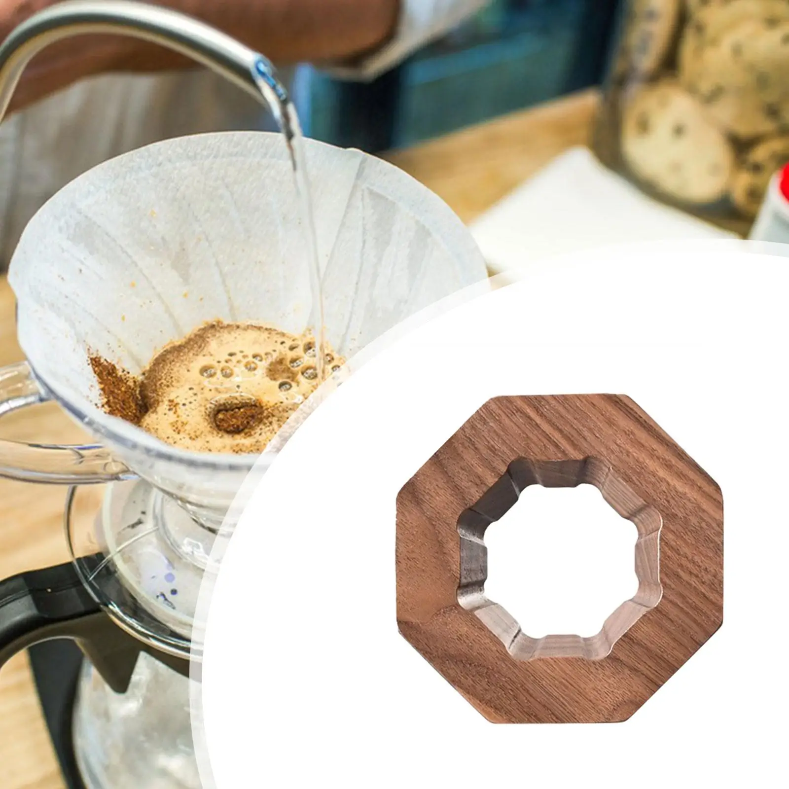 Полка для капельницы для кофе Подставка для капельницы для кофе Легко чистится Многоразовая