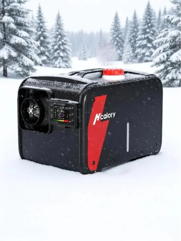 Hcalory HBH-3 Luftdiesel-Zusatzheizung 18% Höhere Verbrennungseffizienz 12V/24V DC & 240V AC mit App & Adapter für Auto & Wohnmobil