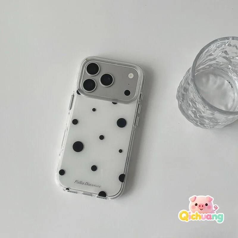 Style Polka Dot Phone Case For Samsung Galaxy S26 S25 S24 S23 S22 S21 Ultra Plus S20 FE Lite A73 A72 A71 A53 A52 A52S A51 Cover