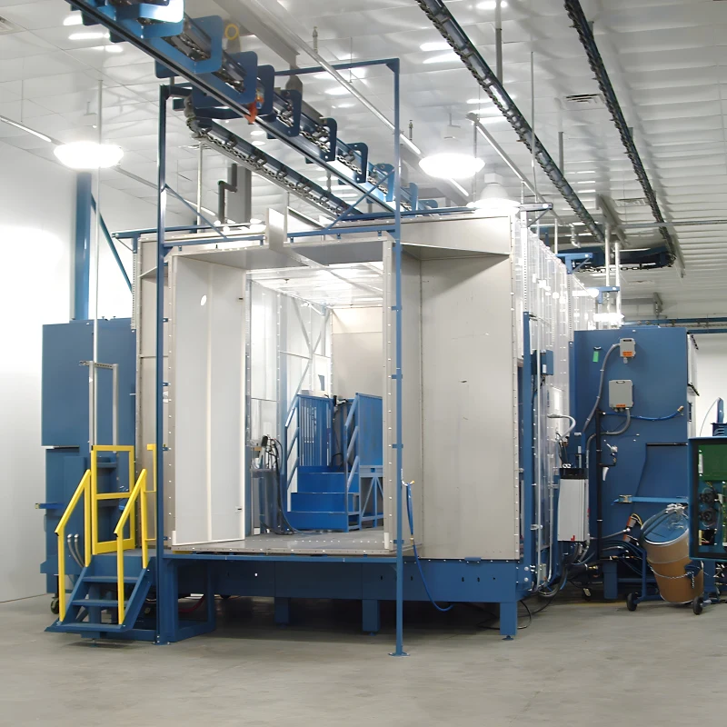 Vendite dirette in fabbrica del set completo di apparecchiature automatiche per la spruzzatura di polveri per uso domestico Linea automatica per spruzzatura di polveri