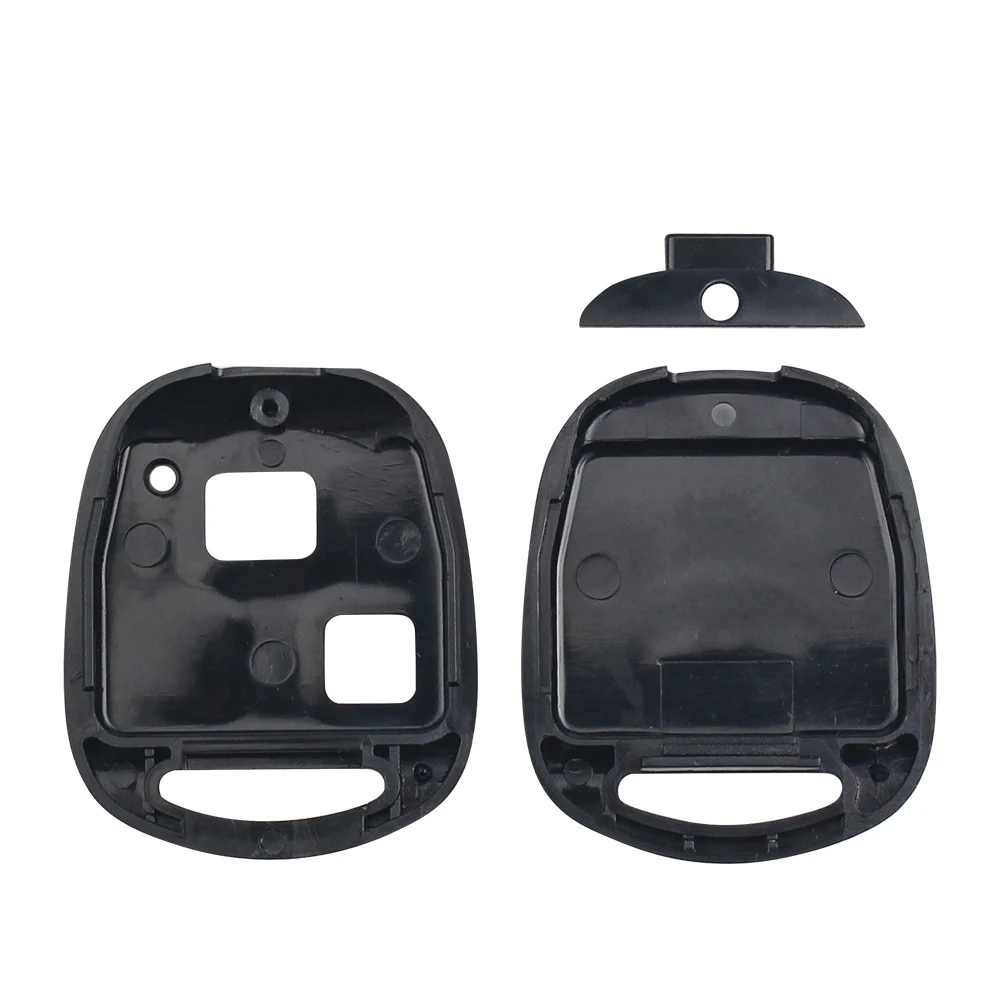 KEYYOU 2/3Buttons Remote Smart Car Key Shell dla Toyota Corolla Camry RAV4 Yaris Carina Avensis Land Cruiser Case Fob Cover