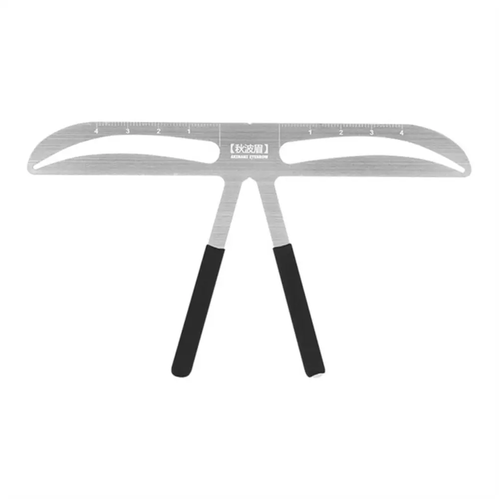 3D Sopracciglio Del Tatuaggio Righello Equilibrio Shaper Riutilizzabile Microblading Sopracciglio Stencil 10 Stili Accurato Sopracciglio Disegno Guida Modello