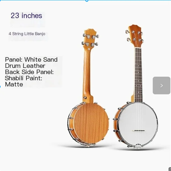 Banjo manufacturer wholesales Banjo 4/5 string guitar, Banjo dove, beginner Banjo