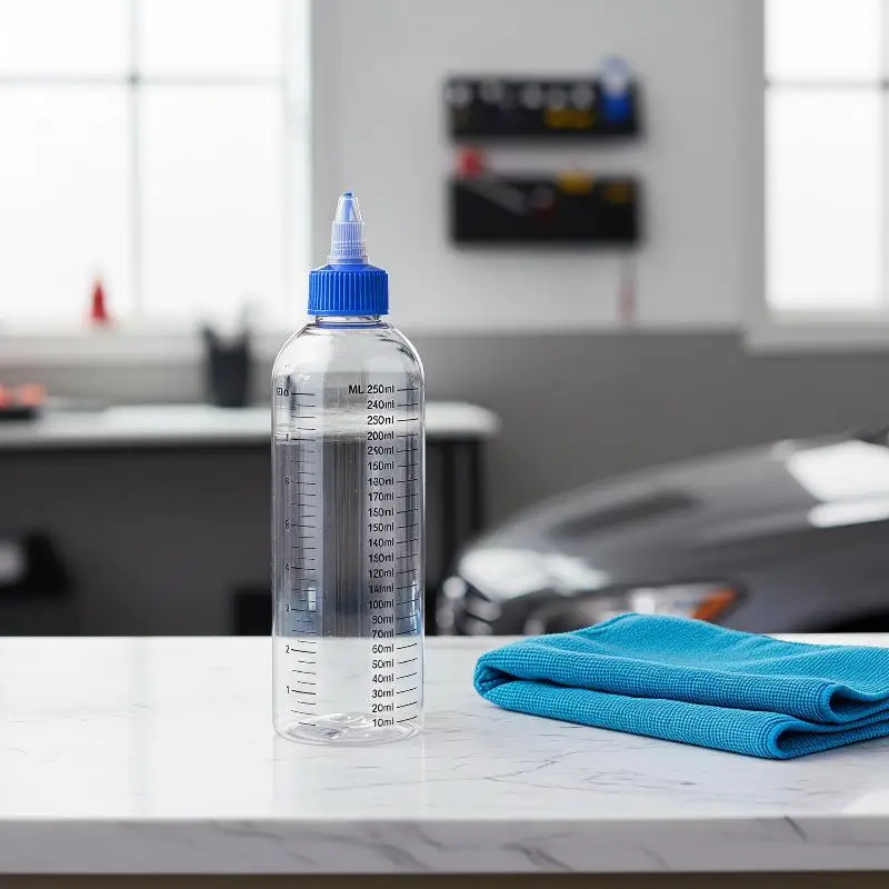Lightweight Clear PET Graduated Bottles Leakproof Twist Cap Refillable Empty Liquid Sample Containers for Business Trip