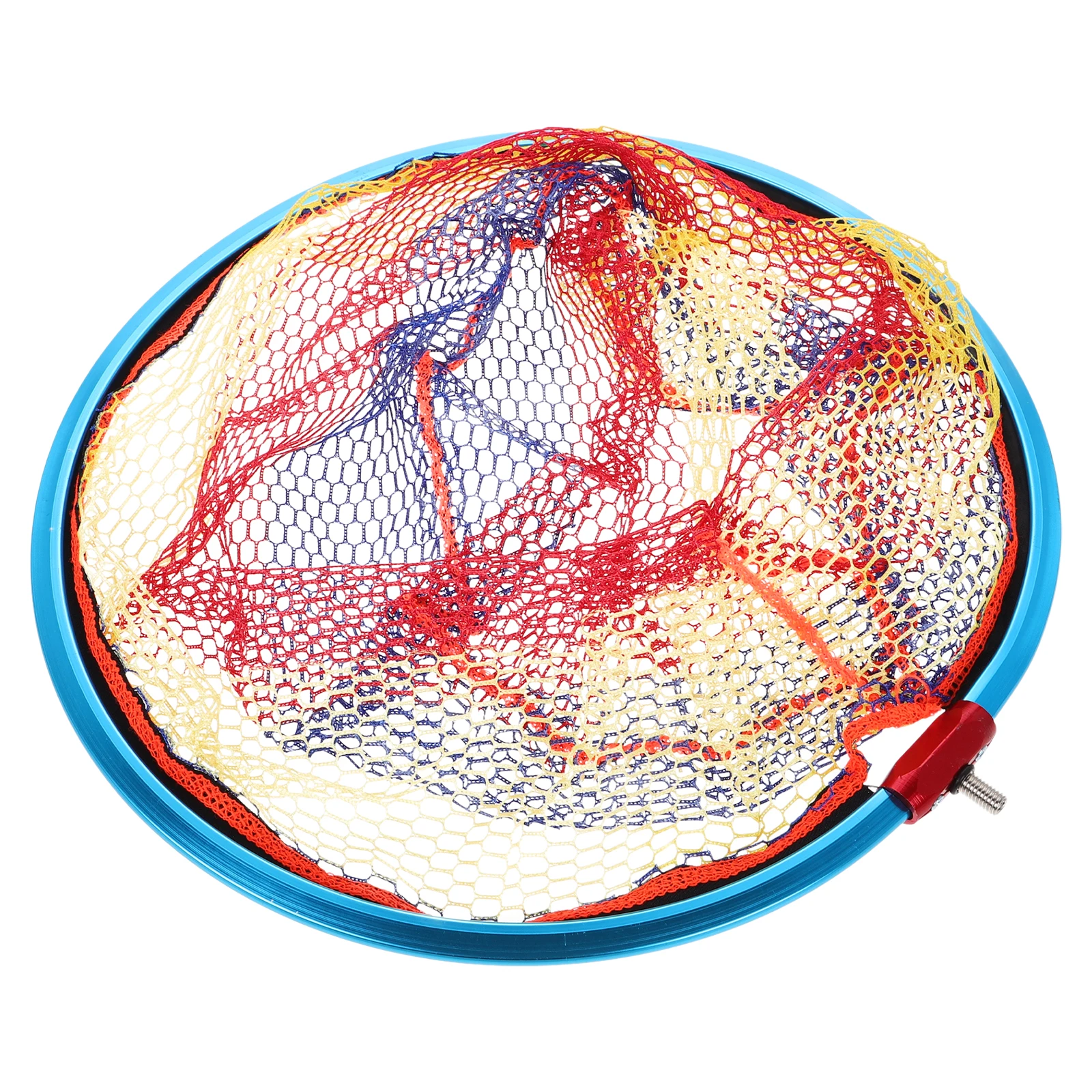 

Aluminum Alloy Round Fishing Landing Net Thick Heavy Duty Large Net Basket Suitable for Kayak Fishpond Beach Use