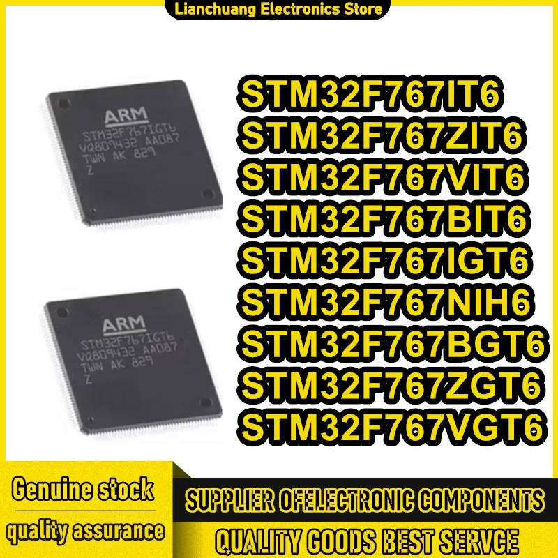 

STM32F767IIT6 STM32F767VIT6 STM32F767IGT6 STM32F767BIT6 STM32F767ZIT6 STM32F767ZGT6 STM32F767VGT6 STM32F767NIH6 STM32F767BGT6