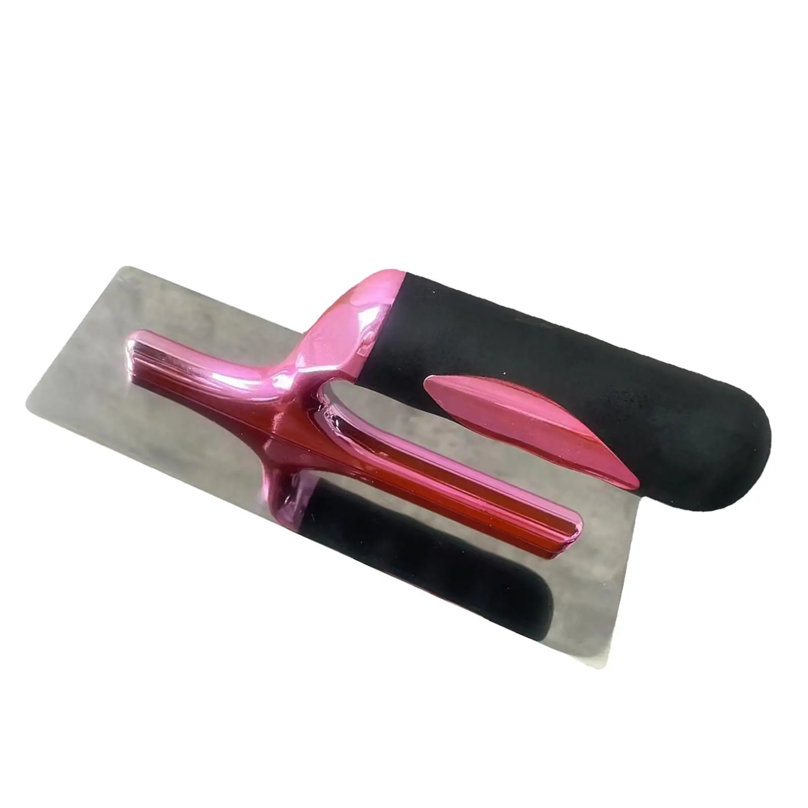 Pink Handle Stainless Steel Trowel Putty Scraper Wall Knife Coating Tool Diatomaceous Earth Trowel for Applying Putty Home