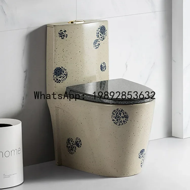 

i5.11 toilet seat hand-painted colorful flower toilet home decoration b&b inn ceramic toilet