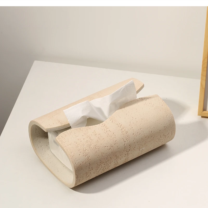 

high-grade art tissue boxes household room paper table decoration
