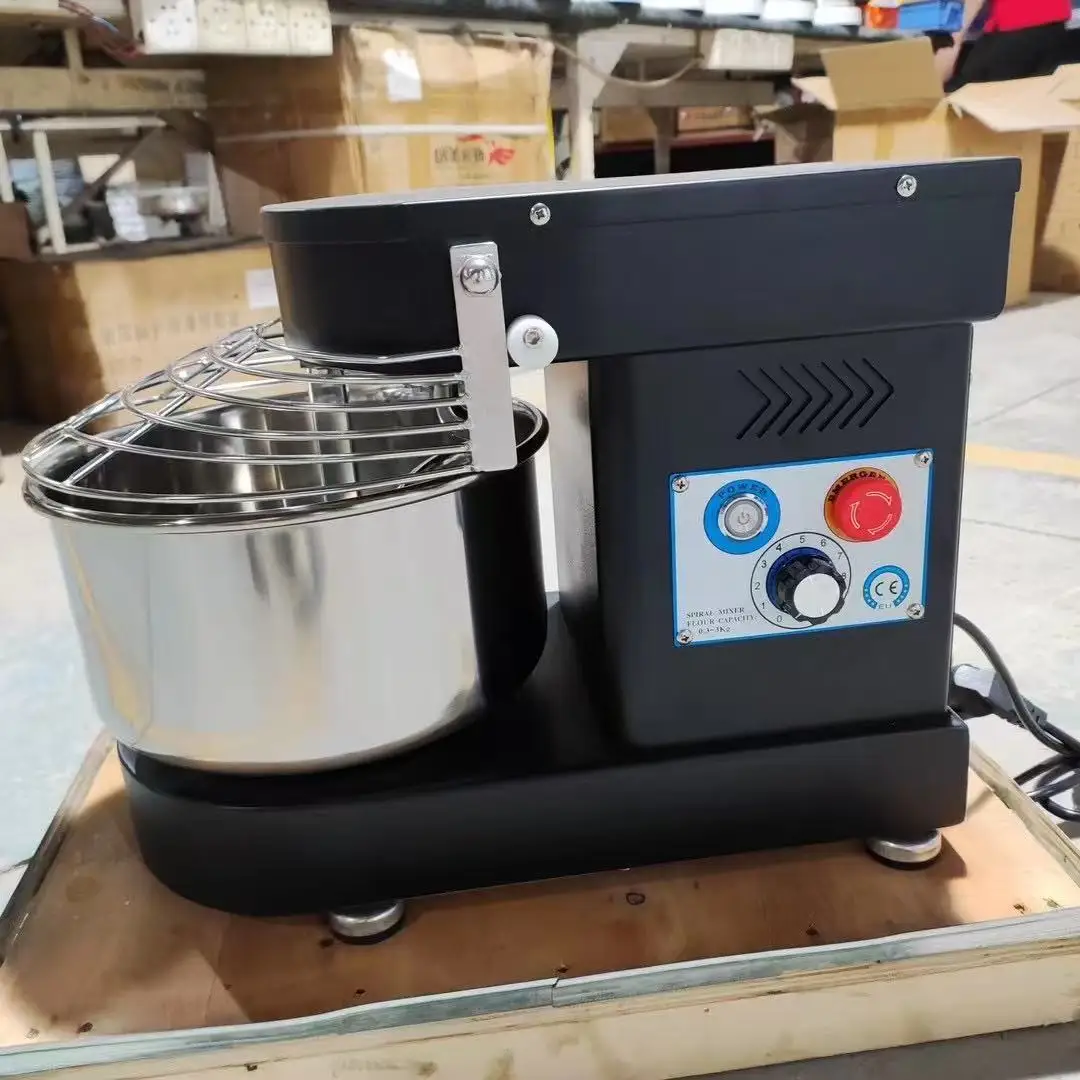 nf-Tabletop 7L Dough Mixer Machine Bread Making Spiral Mixer Equipment Household Food Mixers！