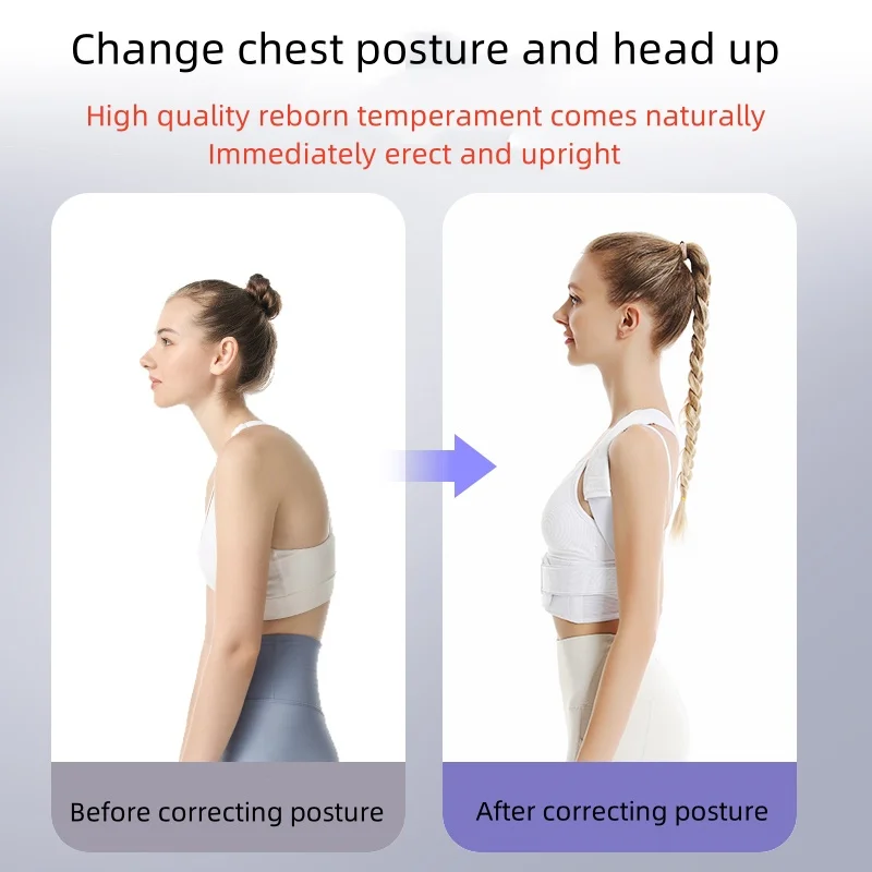 Xuanyujin-Correcteur de posture pour hommes et femmes, classique, dos, anti-bossu, étudiant, posture, assis, ceinture de correction, tissu haut de gamme, fin, fait à la main, haut intime