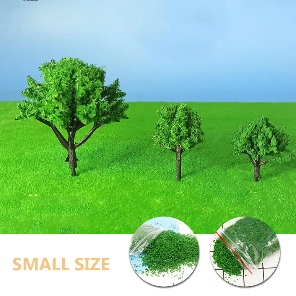 

4 Bags Natural Color Artificial Moss Powder Realistic Details DIY Sand Table Landscape Scenery Basing Material Grass Dressing