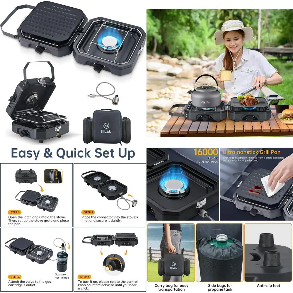 Camping Stove, Port…