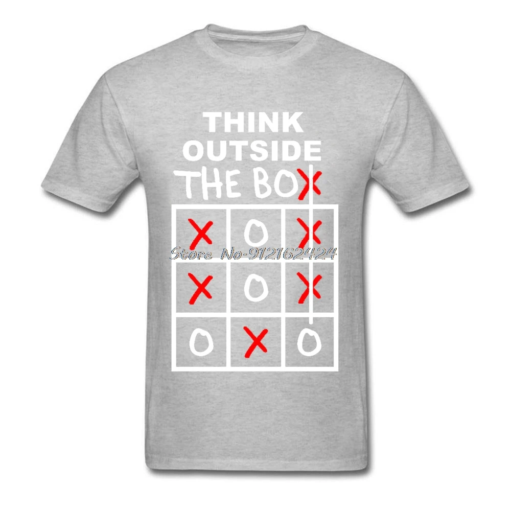 Camiseta con estampado de verano 3D de Think Outside The Box Table para hombre, camisa de cuello redondo de algodón 100%, de The Big Bang Theory