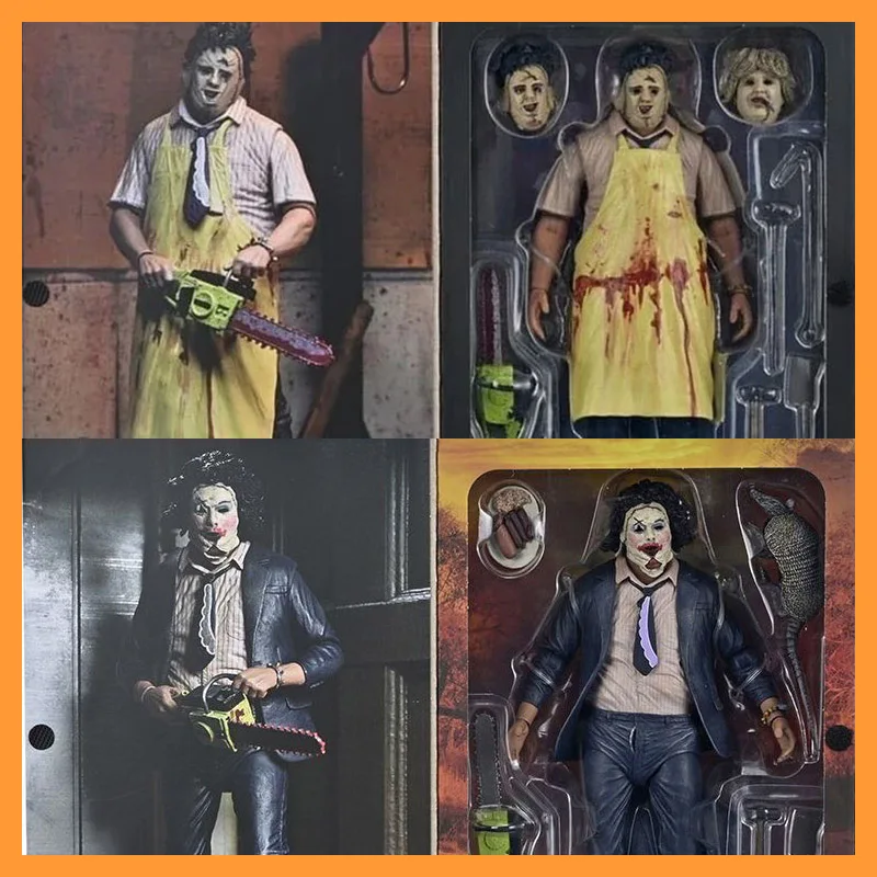 

Коллекция, оригинальная Техасская резня бензопилы, 50-летие, Ultimate Pretty Woman, фигурка с кожаным лицом, аниме, игрушки, ужасы