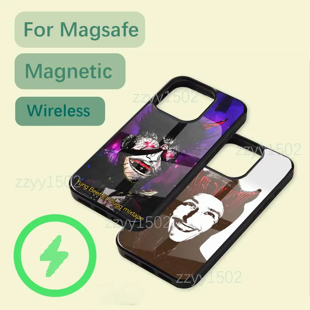 

Rapper Y-Yung BeefS Phone Case For iPhone 17,16,15,14,13,12,11,Pro,Max,Plus,Mini,SE4,E Magsafe Wireless Charging