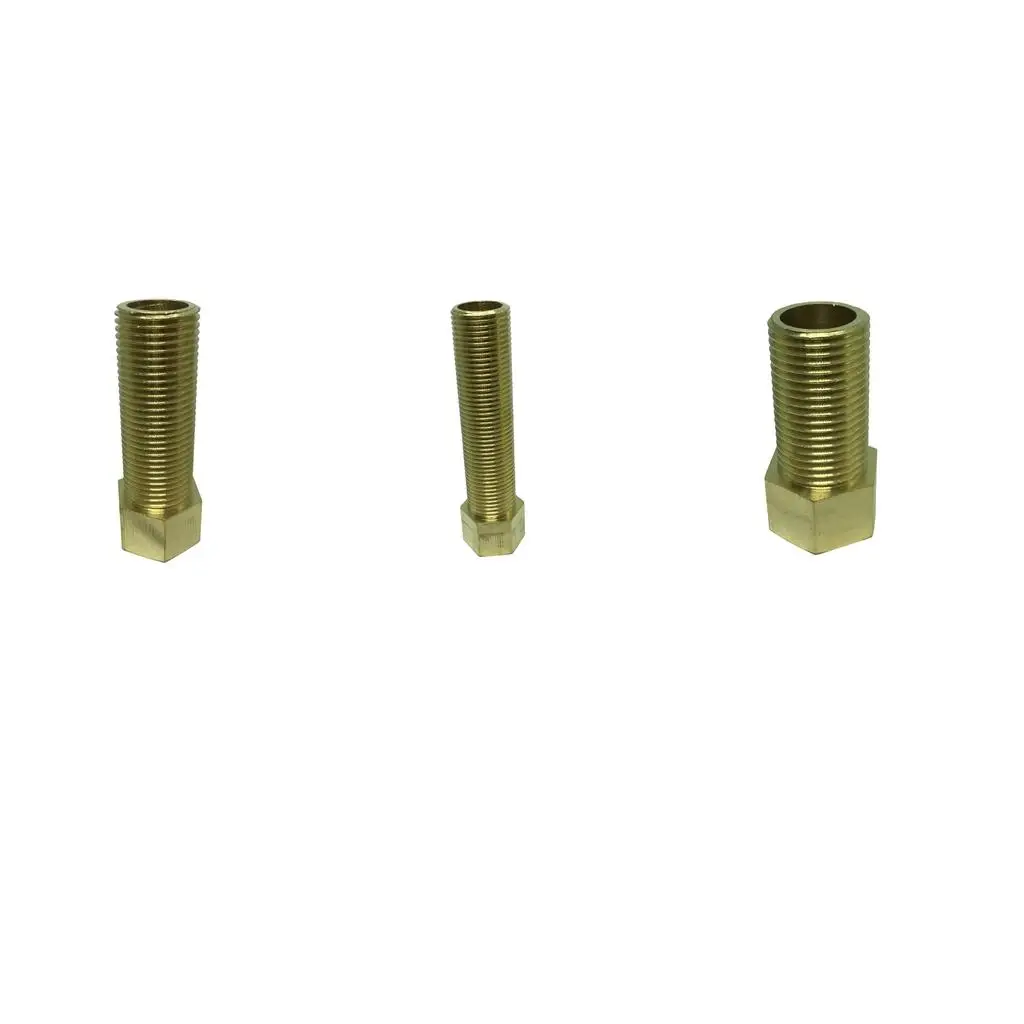 1 Piece 1/2" Brass Male Female Thread Straight Adapter Connector Fitting