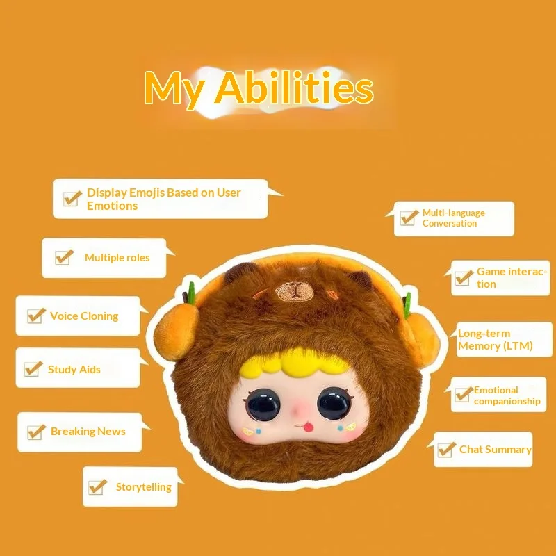 Deepseek Dialogue Ai Emotional Companion Robot Pet Toy Xiaozhi For Girls Birthday Gift Electronic Non-R Remotely Controlled Pet view 5