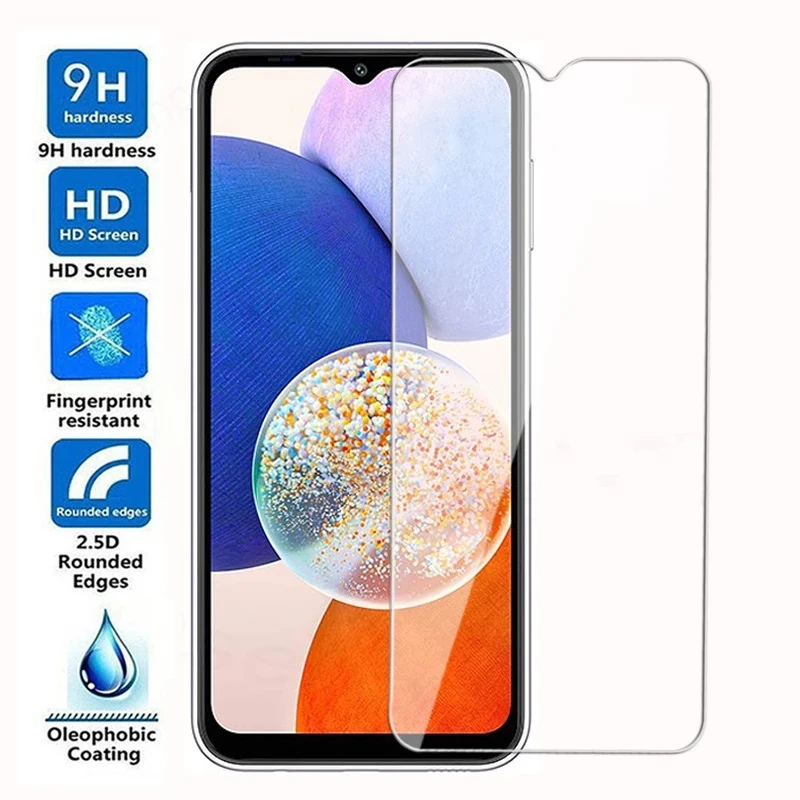 Szkło hartowane do Samsung Galaxy A04 A14 A24 A34 A54 5G Screen Protector folia HD odporna na Exposion na Samsung A04S A04E ochronna