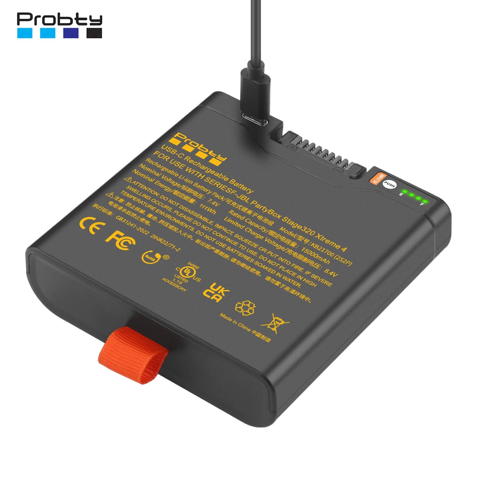 15000mAh Rechargeable Battery for JBL Battery 400 JBL Partybox Stage 320 and for JBL Xtreme 4 Bluetooth Speaker