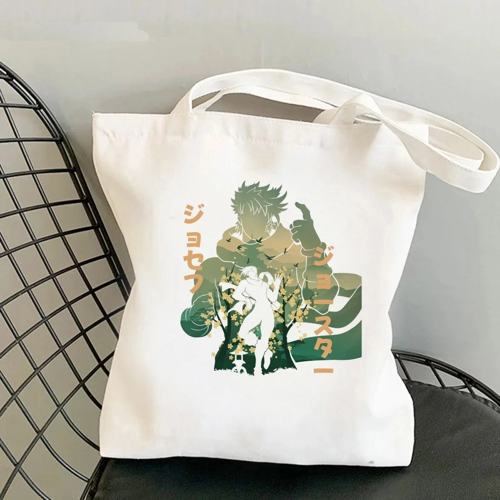 Jojo Bizarre Adventure tote bag personnalisable torba na zakupy shopper einkaufstasche shopping femme