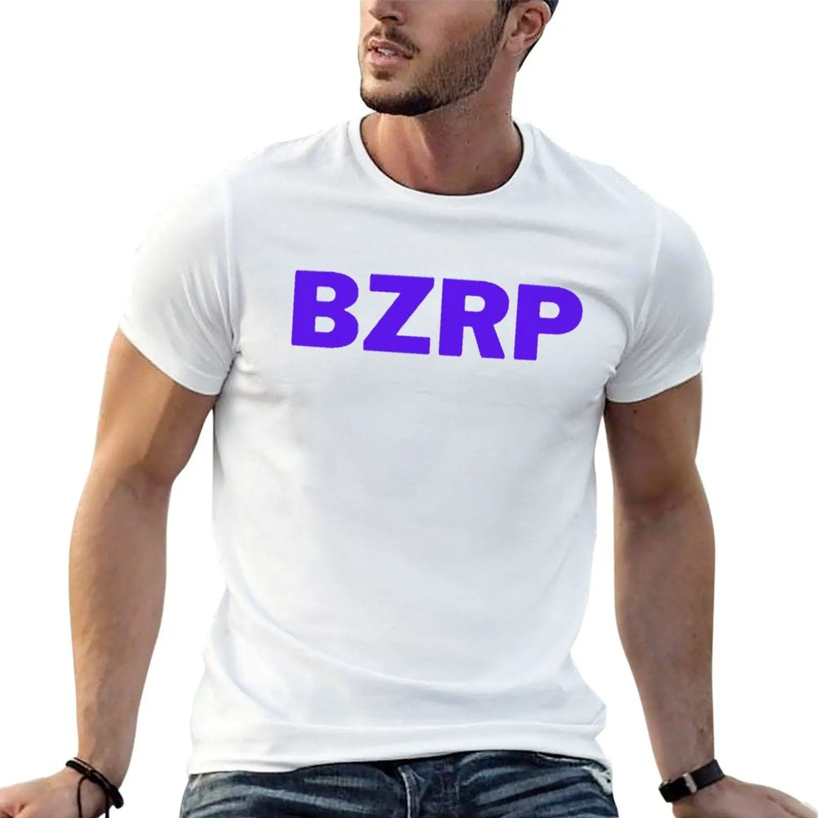

bzrp T-Shirt t shirt man designer black cotton t-shirt plain for man package man t shirts for men casual T-Shirt