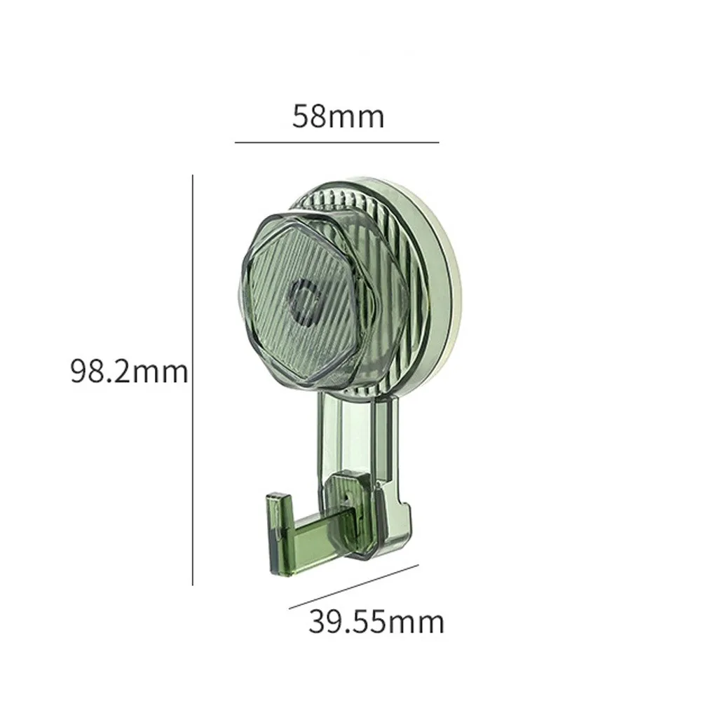 High Quality Punch Free Suction Cup Hook Removable Reusable Storage Rack Waterproof Multifunctional Hanger Hook Bathroom