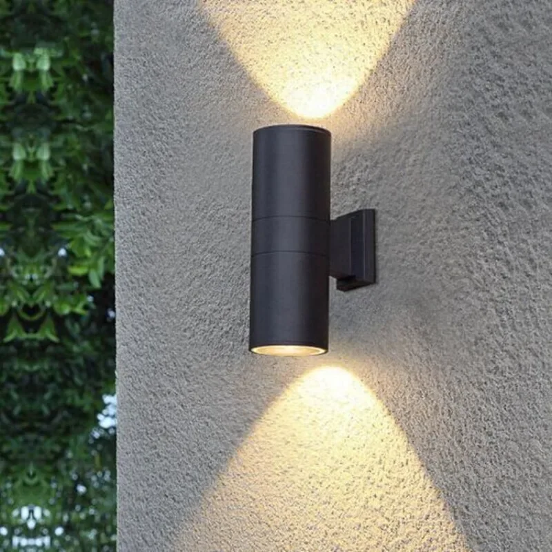 

GHJUYIOL Outdoor wall lights, waterproof outdoor column headlights, courtyard lights, exterior wall corridor spotlights