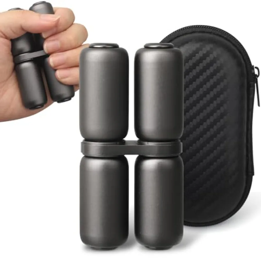 

Handheld Fidget Hand Roller Toy, Metal Hand Spinner for Adults, Cool Gadget EDC Autism ADHD Anxiety Desk Toy Gift for Stress Re