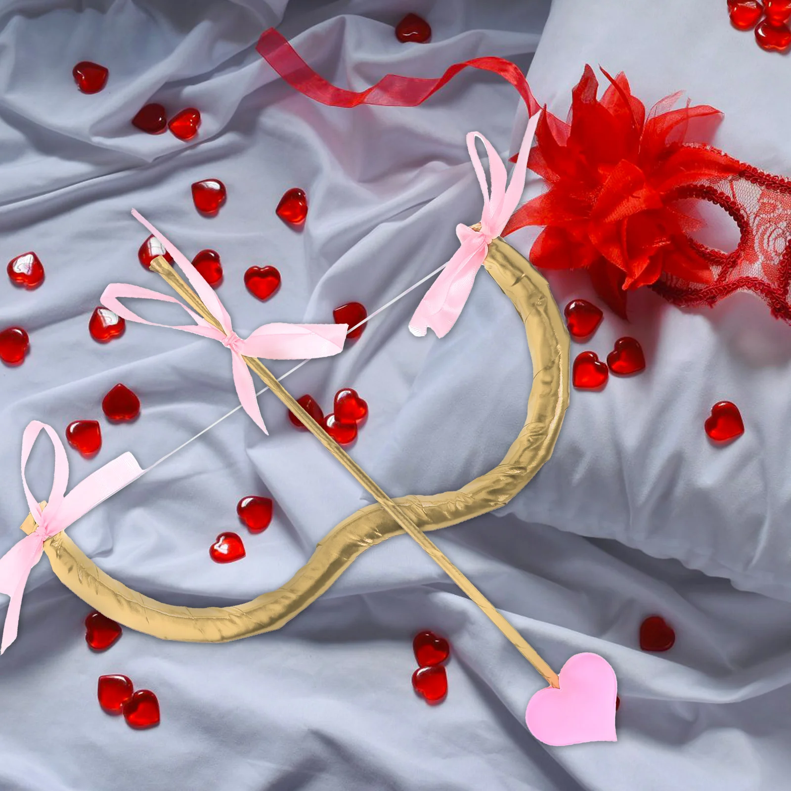 

Cupid Props Halloween Costume Accessories Role Play Supplies Small Kit Golden Cosplay Party Favor Man