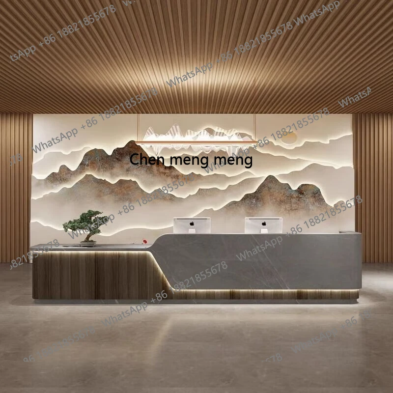 مكتب استقبال X Company، صالون تجميل، صفحة خروج العمل