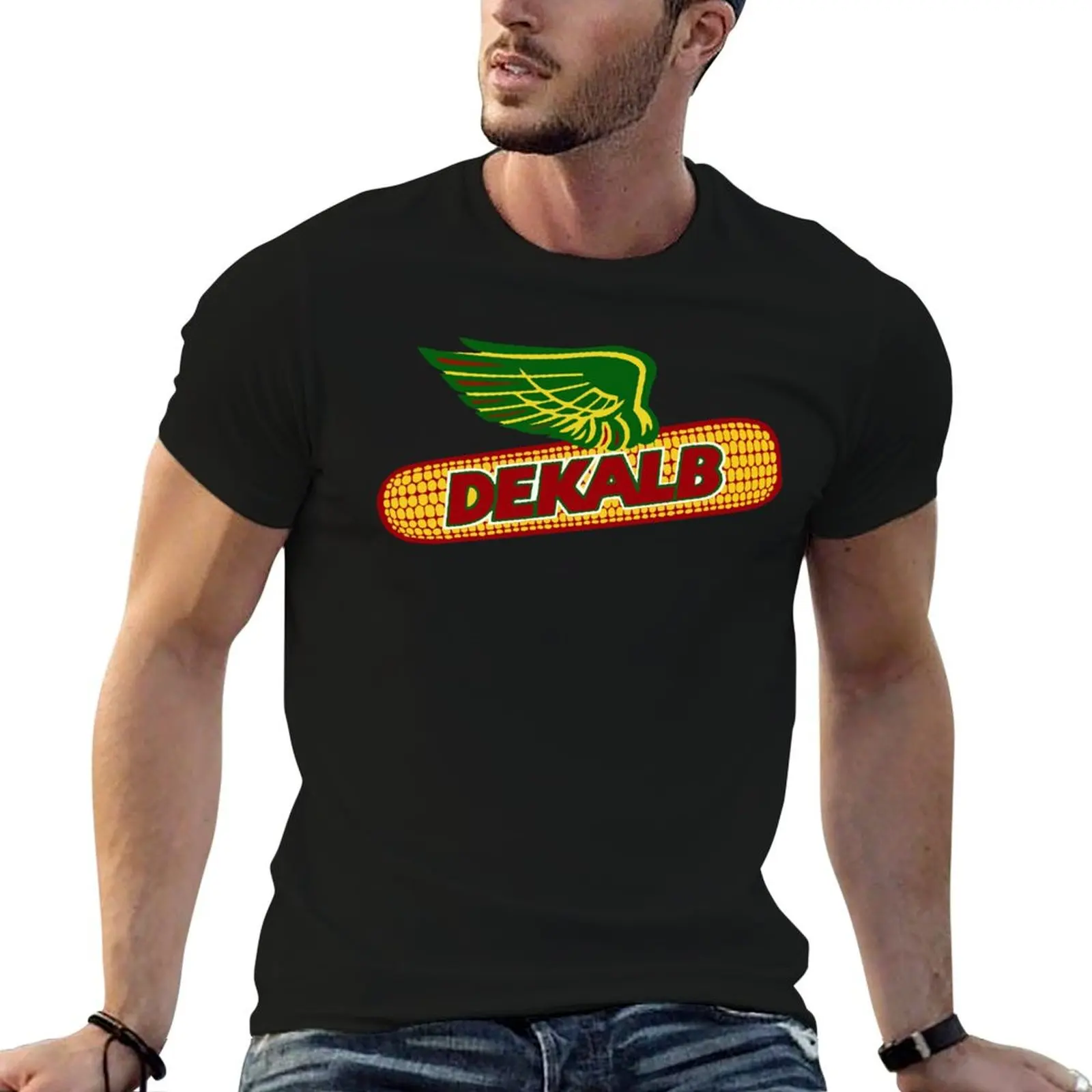 

Best seller dekalb logo merchandise T-Shirt anime plain plus size tops man t shirt Men's t-shirts