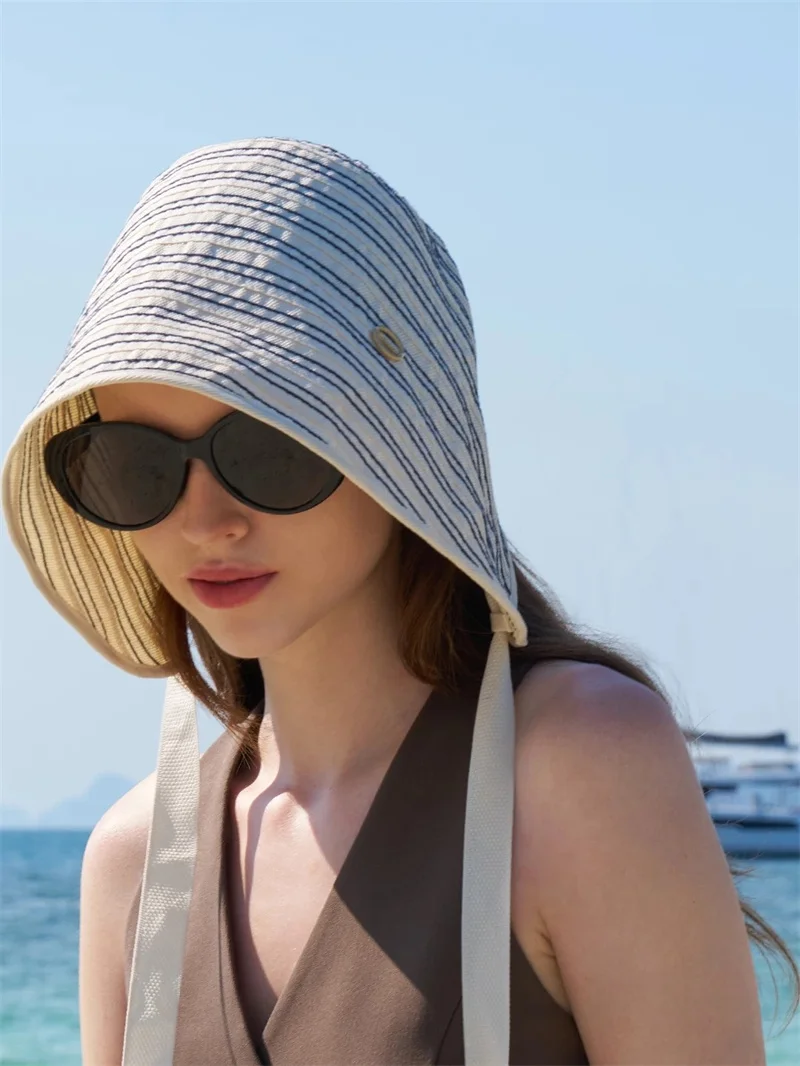 Fisherman’s Hat, Full-Face Sun Protection Cap For Women, Sun Hat For Summer, Large Head Circumference, Wide Brim, UV Protection