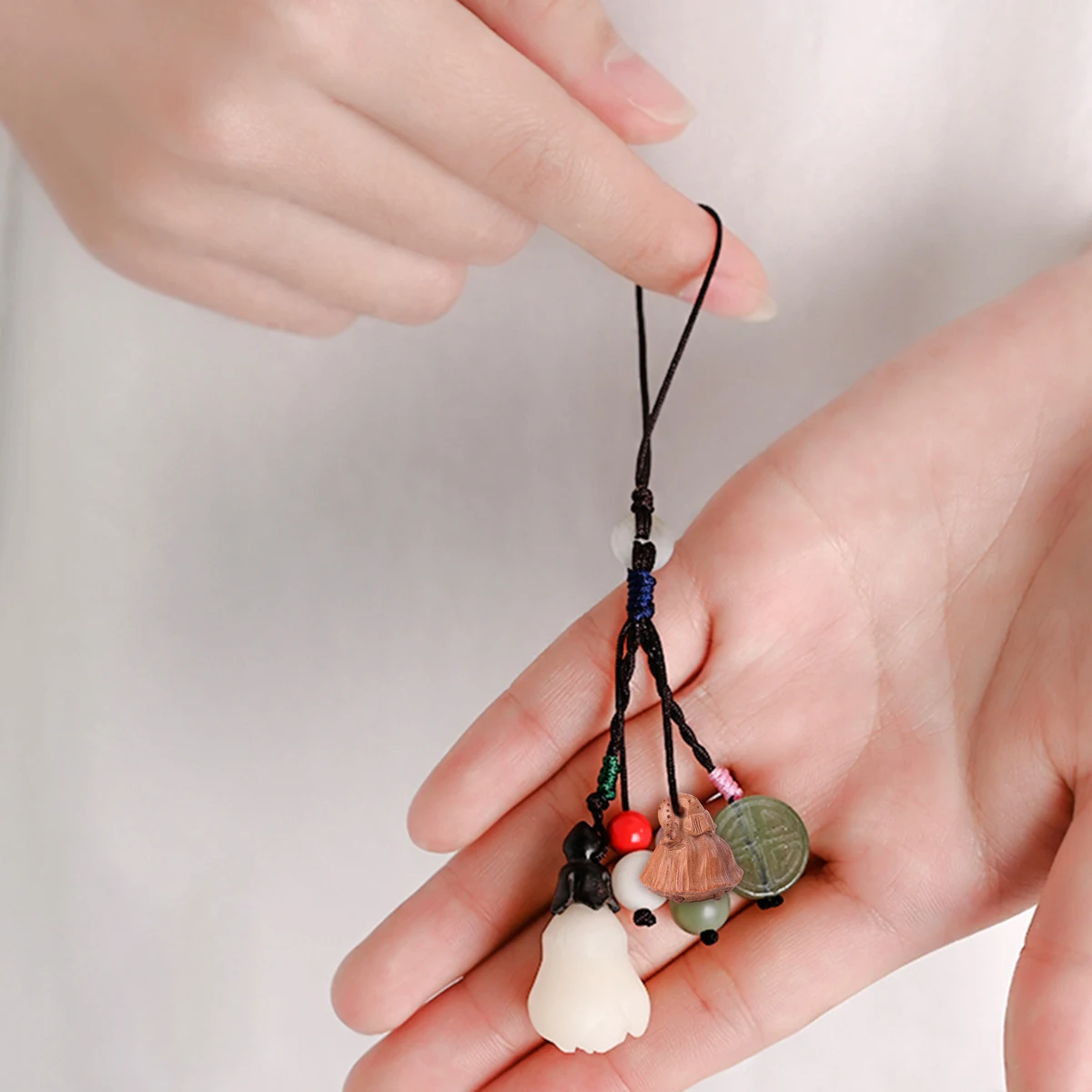 

Wooden Pendant Charm Peach Wood DIY Jewelry Making Pendants Necklace Bracelet Earrings Accessories Lotus Seedpod Shape Smooth