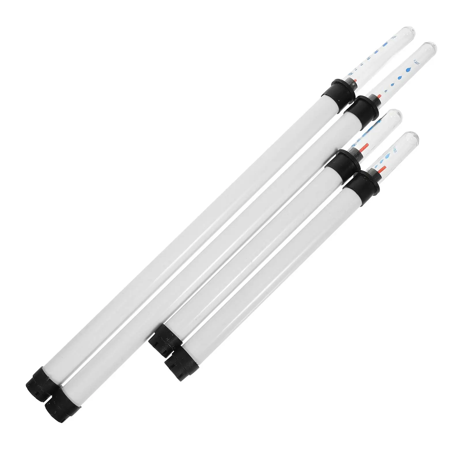 

4 Pcs Level Indicator Gauge 180ml+300ml Clear Scale Hydroponics Plant Moisture Water Level Buoy Display Meter Flowerpot Reminder