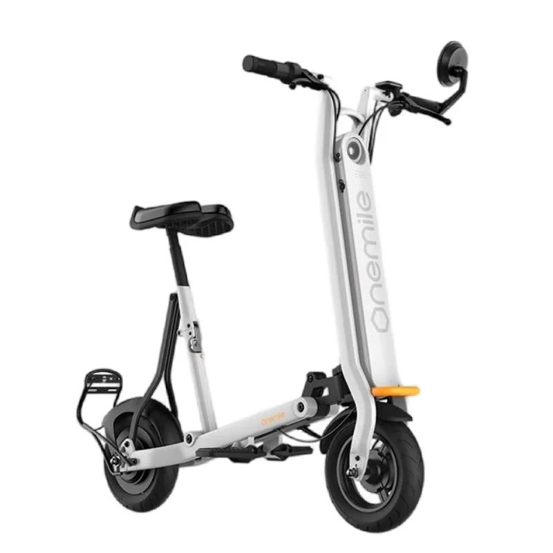 10 Inch Portable 2 Wheel Electric Scooter 500W 36V Adult Foldable Electric Mobility Scooter Mini Electric Bike lightweight