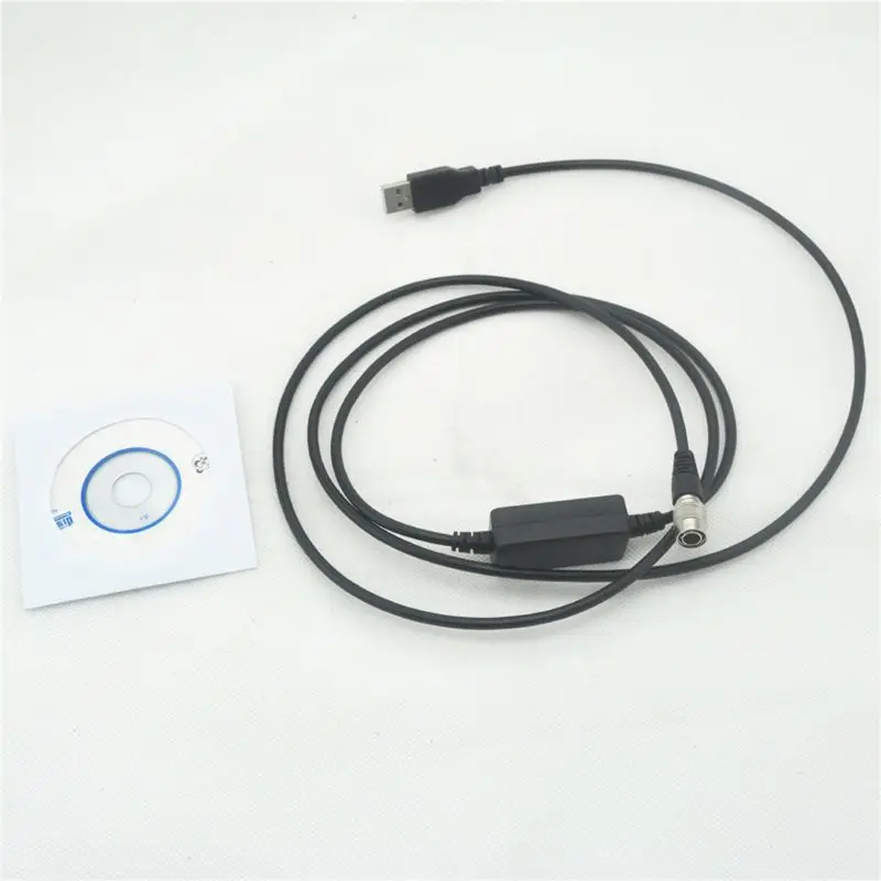 USB to Hirose 6pin Connector Data Download Cable For Topcon Gowin South