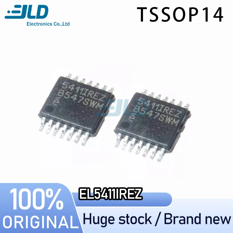 (3-10piece) 100% New EL5411IREZ TSSOP14 Chipset Professional one-stop ordering  Adequate stock Chip Electronics