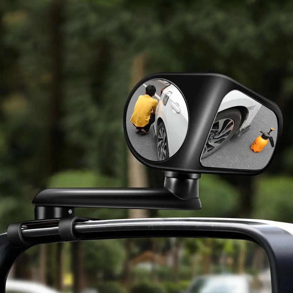 blind spot Square mirror auto Wide Angle Side Rear view Mirror Car Double convex mirror universal for parking