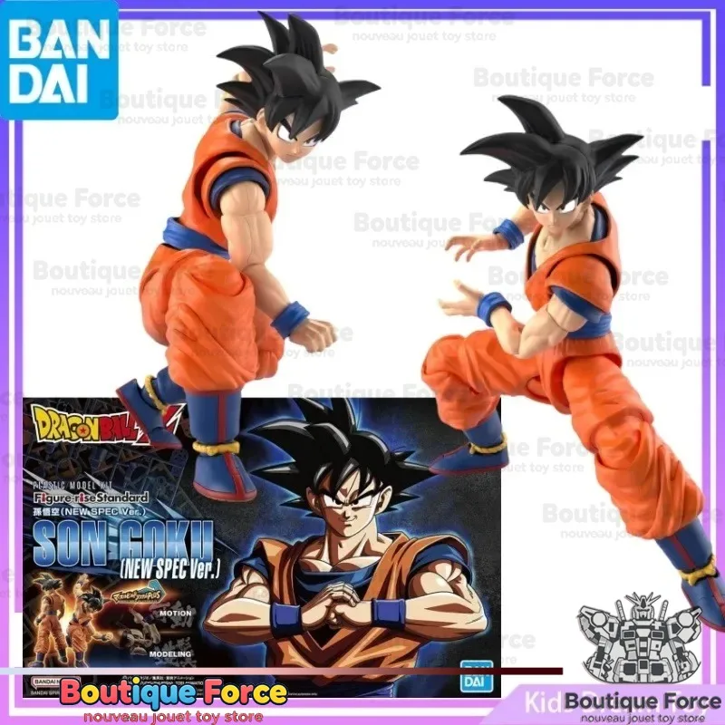 

Bandai Dragon Ball Z Figure-rise Standard Son Goku NEW SPEC Ver Action Figure Official Licensed Collectible Toy