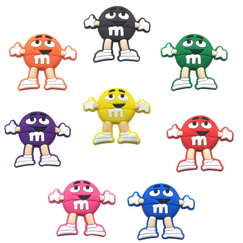 8-80pcs MM Popular Colors Shoe Charms For Sandals,Shoe Decoration Accessories Shoe Pins Great Gift For Men Wom