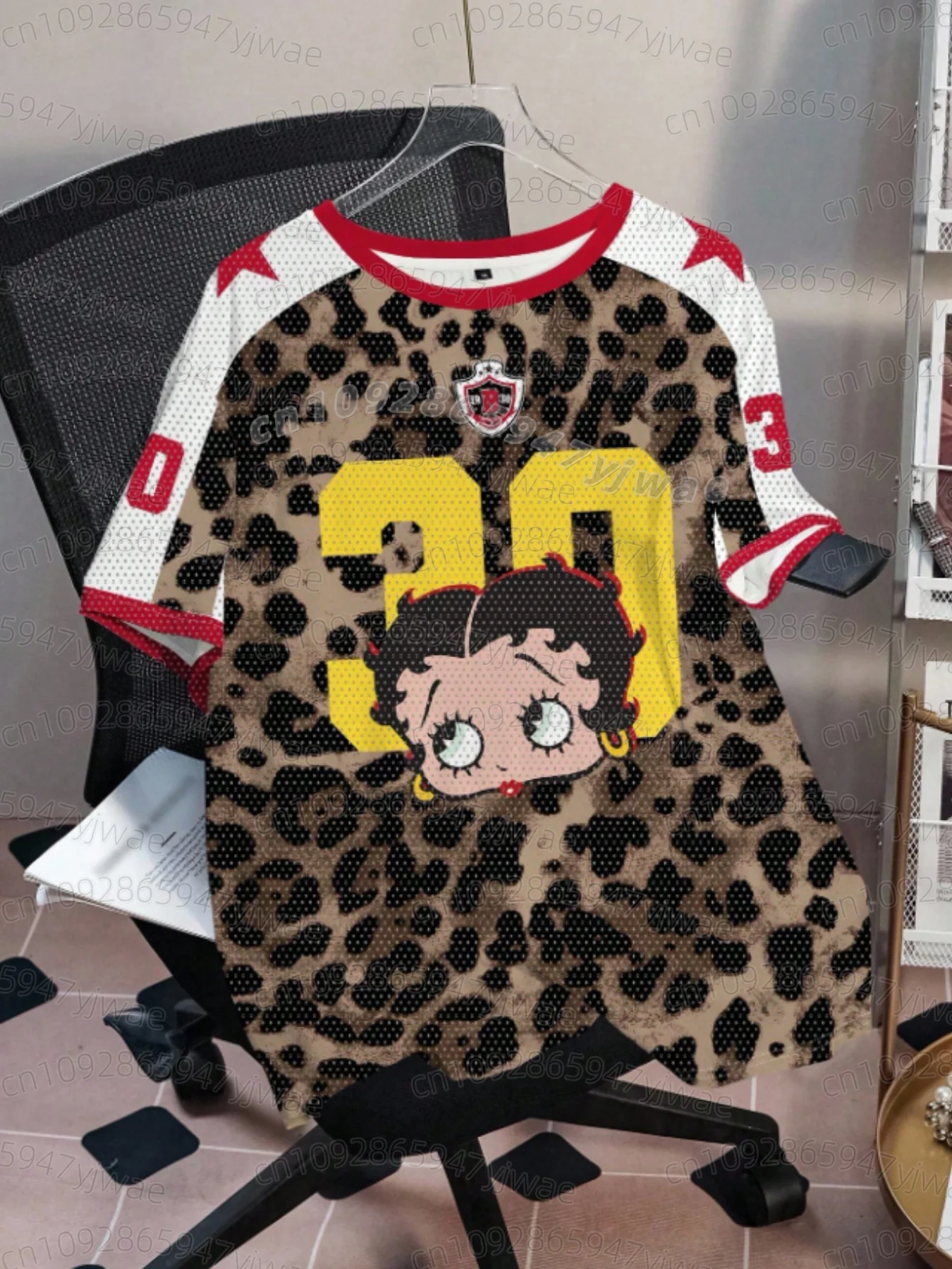 2026 KIDS Cartoon Betty Boop Print Herren Damen Kurzarm-T-Shirt Lässiger 3D-Druck Sommer MÄNNER FRAUEN Sport-Oberteile KIDS T-Shirt – Detail 7