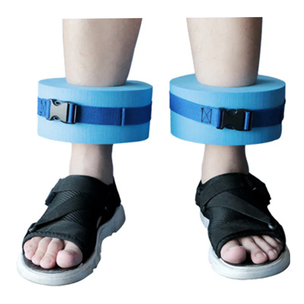 

Kids Arm Floaties Sleeves Swimming Ankles Bands Floater Swim Cuffs Pool Accessories for Children Adult (Blue)