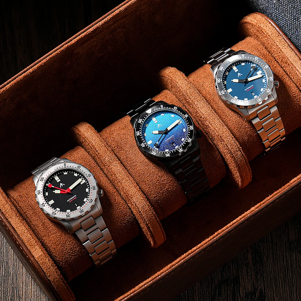 Militado ML20 New Mechanical Watch SL3001 Automatic Movement 39mm Sapphire PVD Luxury Watch Luminous Waterproof Mens Watches