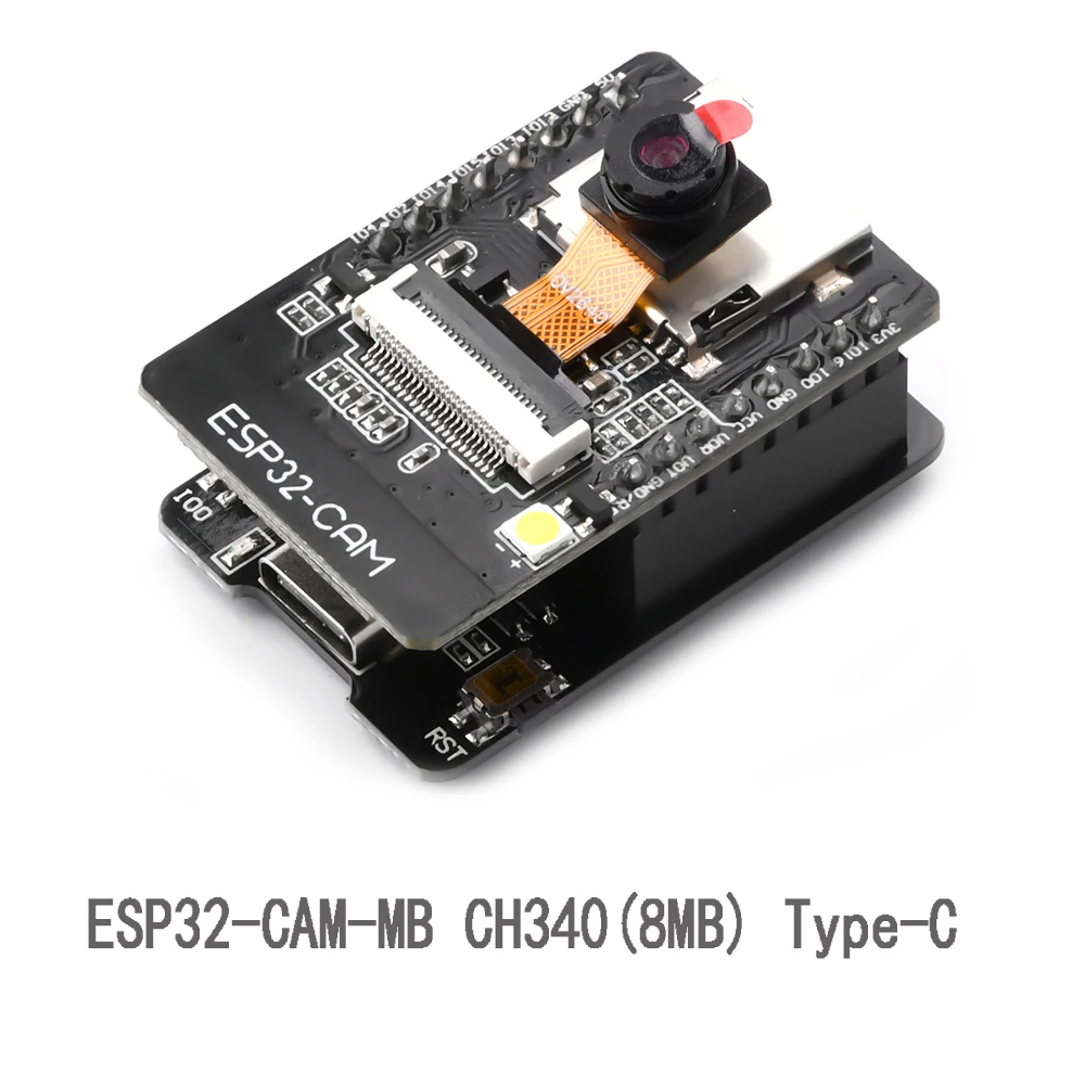 ESP32-CAM ESP32-CAM-MB Type-C USB ESP32 Serial to WiFi ESP32 CAM Development Board CH340 FT232 5V Bluetooth OV2640 Camera