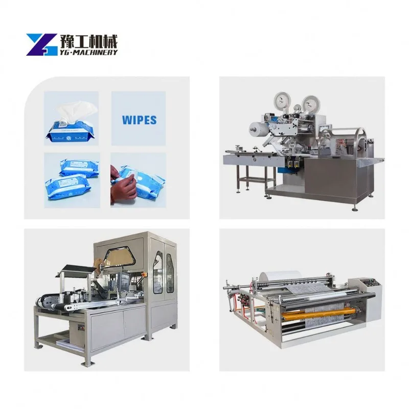 Multi- Functional Alcohol Swab Pads Packing Machine Wet Tissue /Wet Wipe Making Machinery Facial