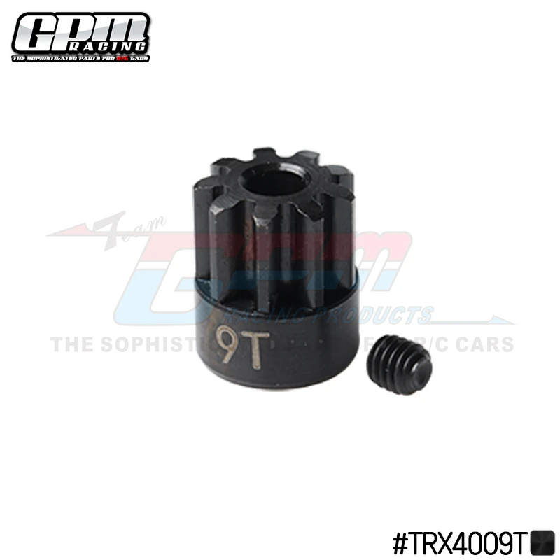 

GPM STEEL 9T-15T PINION GEAR For 1/10 TRX4 DEFENDER TRAIL CRAWLER-82056-4