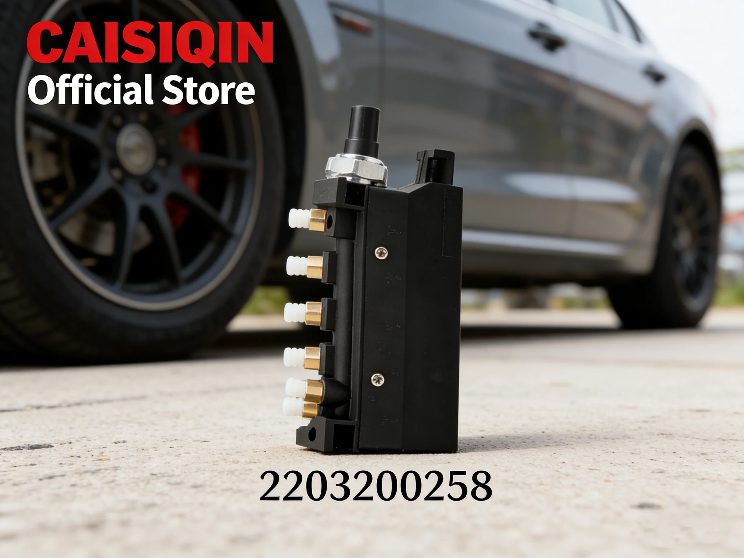

1pcs Air Suspension Pump Solenoid Valve Block 2203200258 A2203200258 For Mercedes W220 S350 S430 S500 S600 Car Accessories